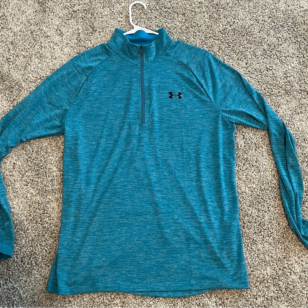 Under Armour Blue Quarter-Zip Pullover